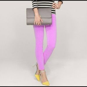 J. Crew Ultra violet garment dyed jeans